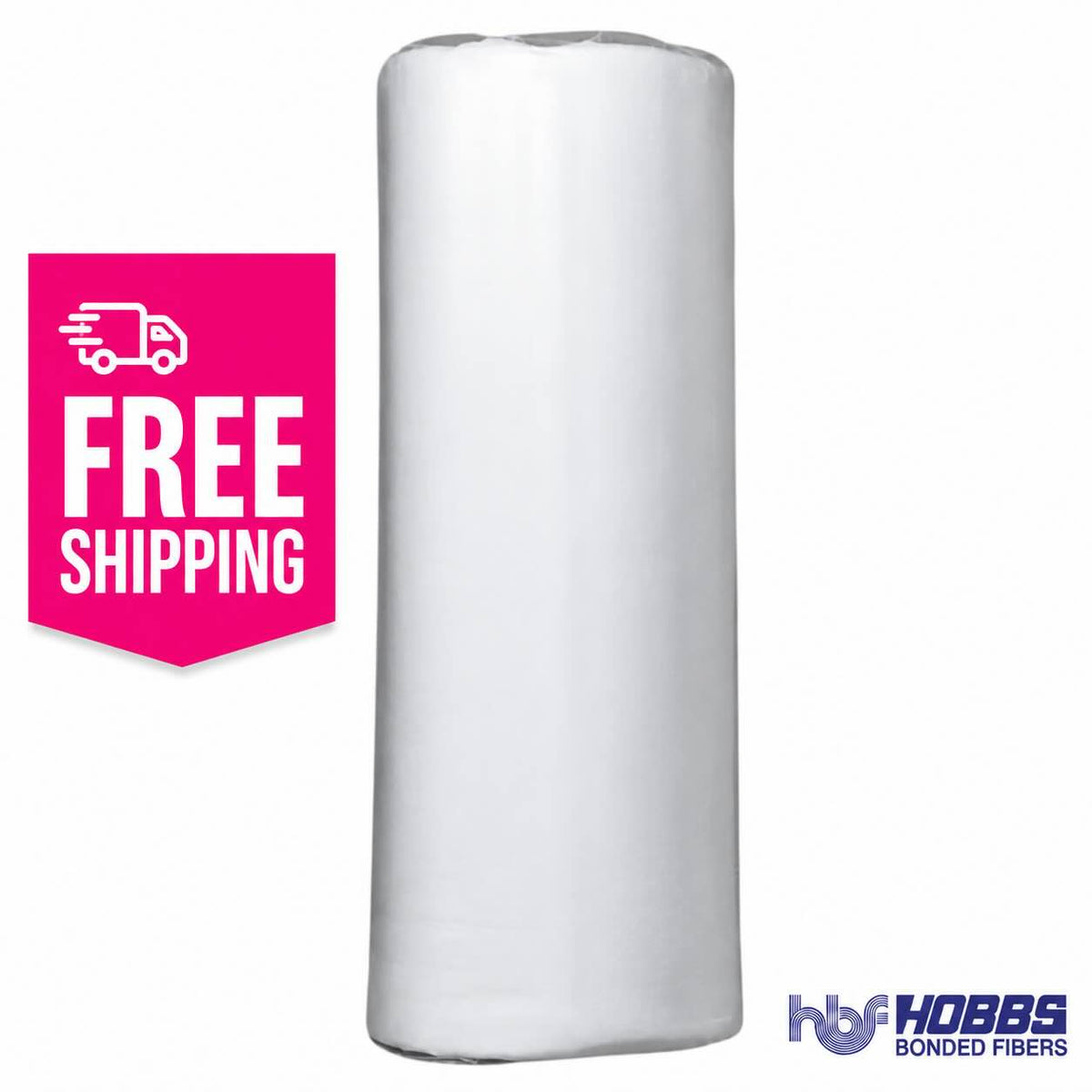 Hobbs Heirloom Bleached 80/20 Batting Roll — 108" x 30 Yards, White (Available For Pre-Order)
