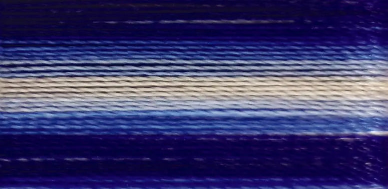 11 Floriani Thread 40 weight 1000M - VARITHREAD ROYAL BLUE STRIPE