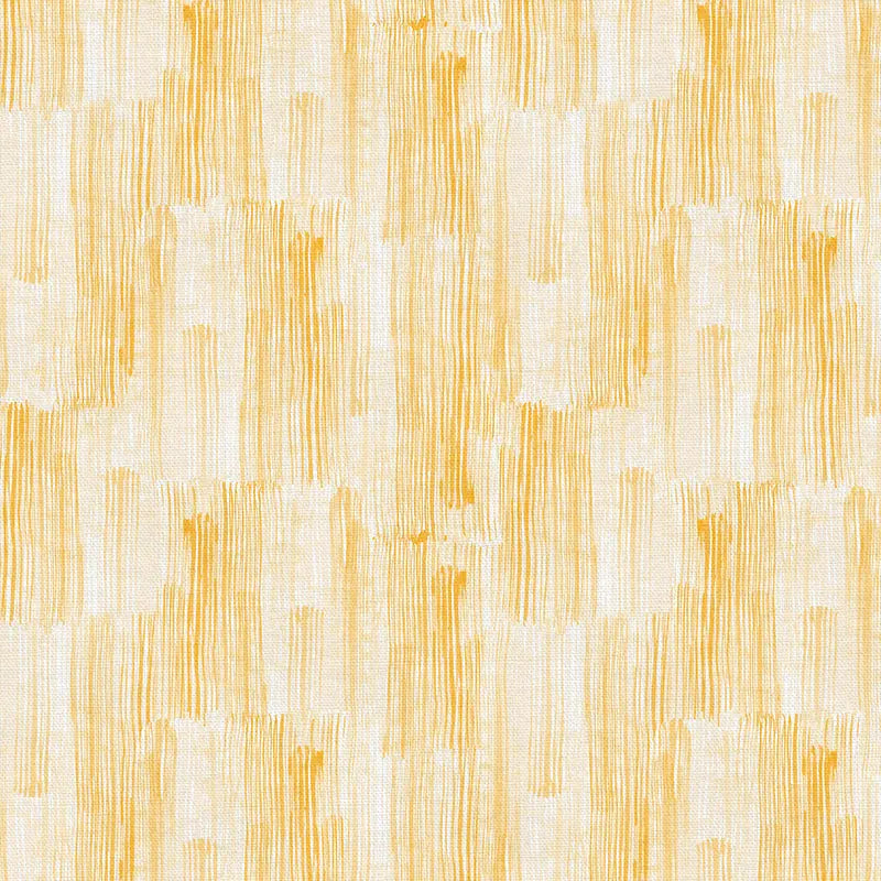 Yellow Stroke of Genius Gold Cotton Wideback Fabric - ( 5/8 Yard Pack )