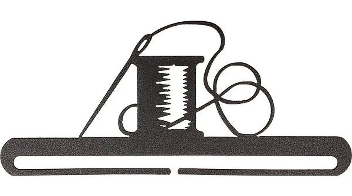 12in Needle & Thread Split Bottom Hanger Charcoal