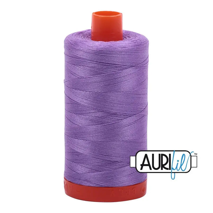 2520 Violet Aurifil Cotton 50wt Large Spool
