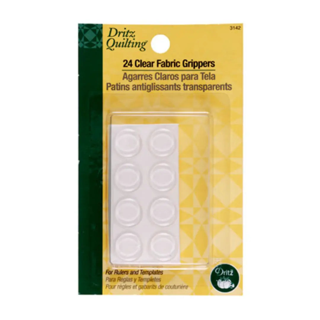 Clear Fabric Grip Dots