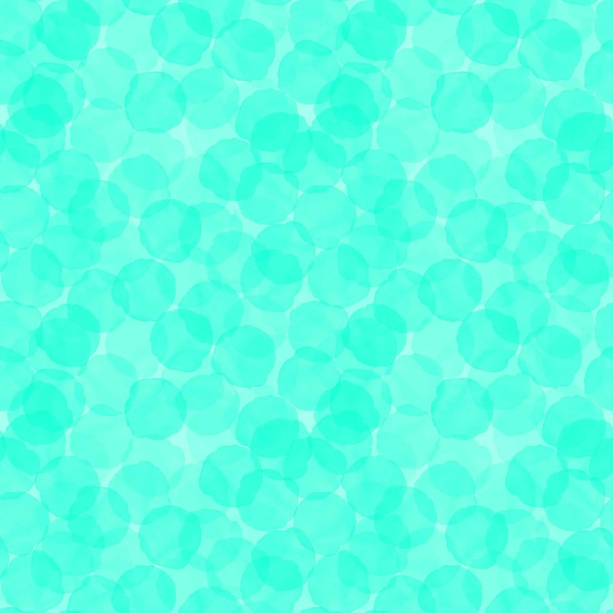 Blue Sea Spray Juicy Tonal Trio Cotton 44"/45" Fabric Per Yard