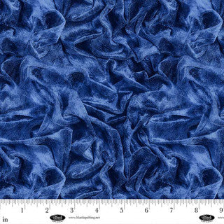 Opulent Flannel 108" Blue Cotton Wideback Fabric per yard