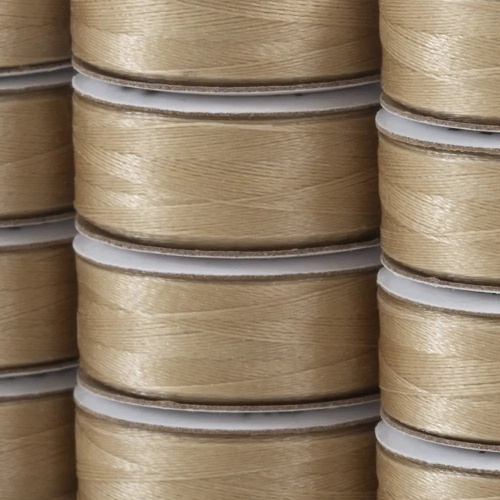 Super Bobs Poly #653 Beach (M-Style) 12 pack pre-wound bobbins