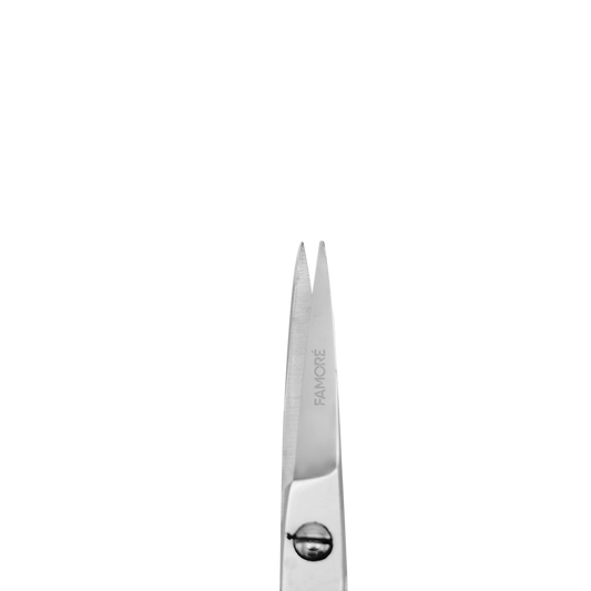 747L - True Left-Handed Double Curved Machine Embroidery Scissors (6in.)