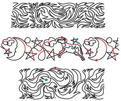 808 Combo Pantograph by Linda V. Taylor