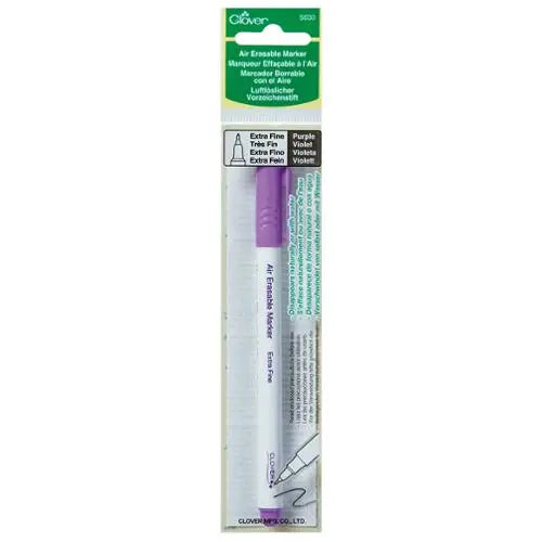 Air Erase Marker X-Fine Purple by Clover