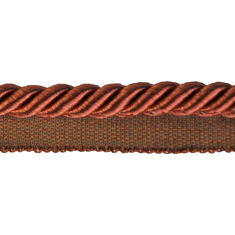Basics Collection - 3/8" Cord with Lip (50 Yard Roll) - BC-10901-88 Dark Brick