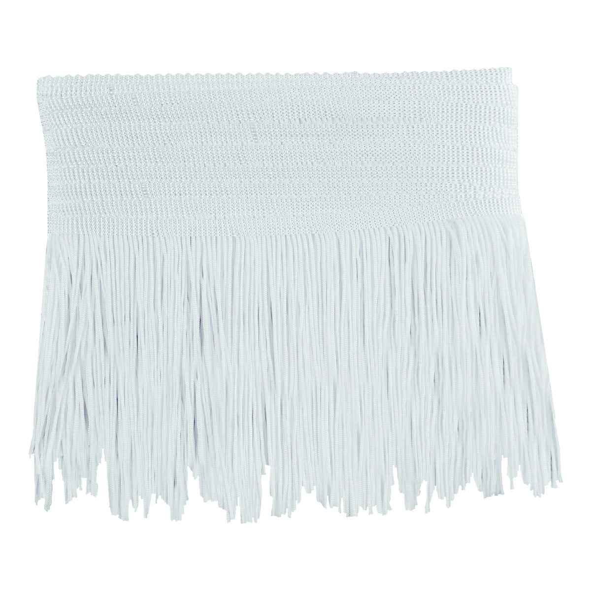 Belagio Enterprises - 6-inch Chainette Fringe (10 Yard Roll) - P-7045-27 White