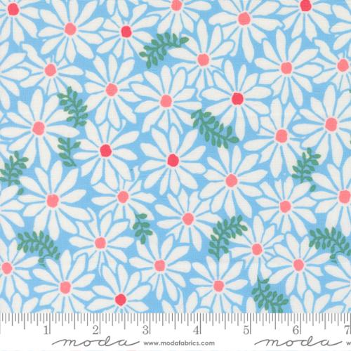 Bloom Sky Reef Cotton 44"/45" Fabric Per Yard