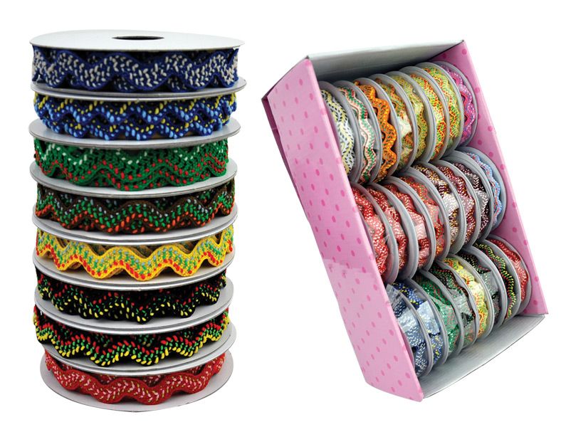 Boxed Multi Rick-Rack Assorted- BAB-1