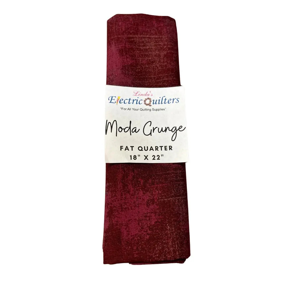 297 Burgundy Moda Grunge - Fat Quarter