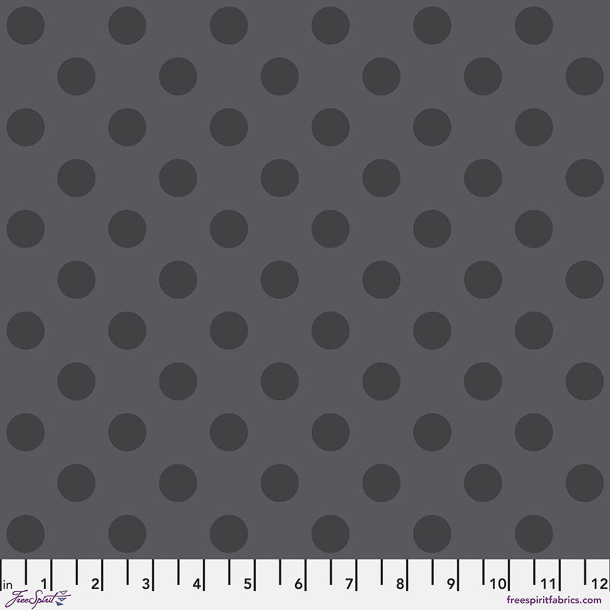 Carbon Pom Pom True Colors 43/44" Cotton Fabric Per Yard