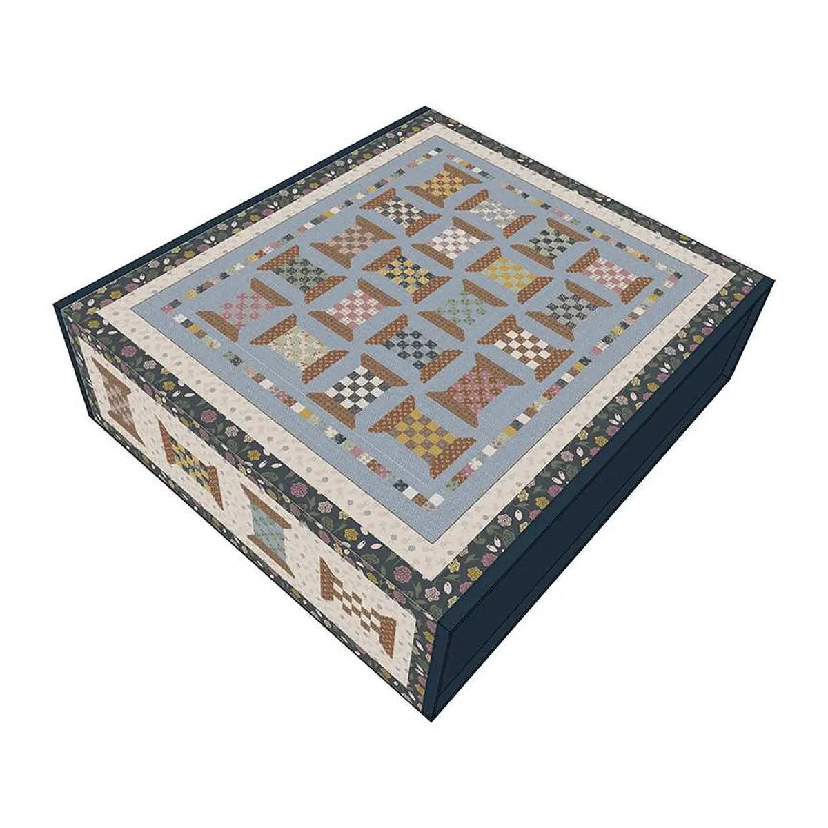 Checkered Spools Quilt Kit