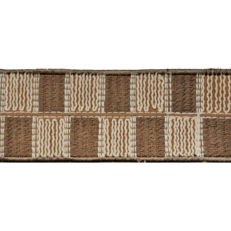 Decorative Woven Trim Tape - 2" Width (25 Yard Roll) - BR-7541