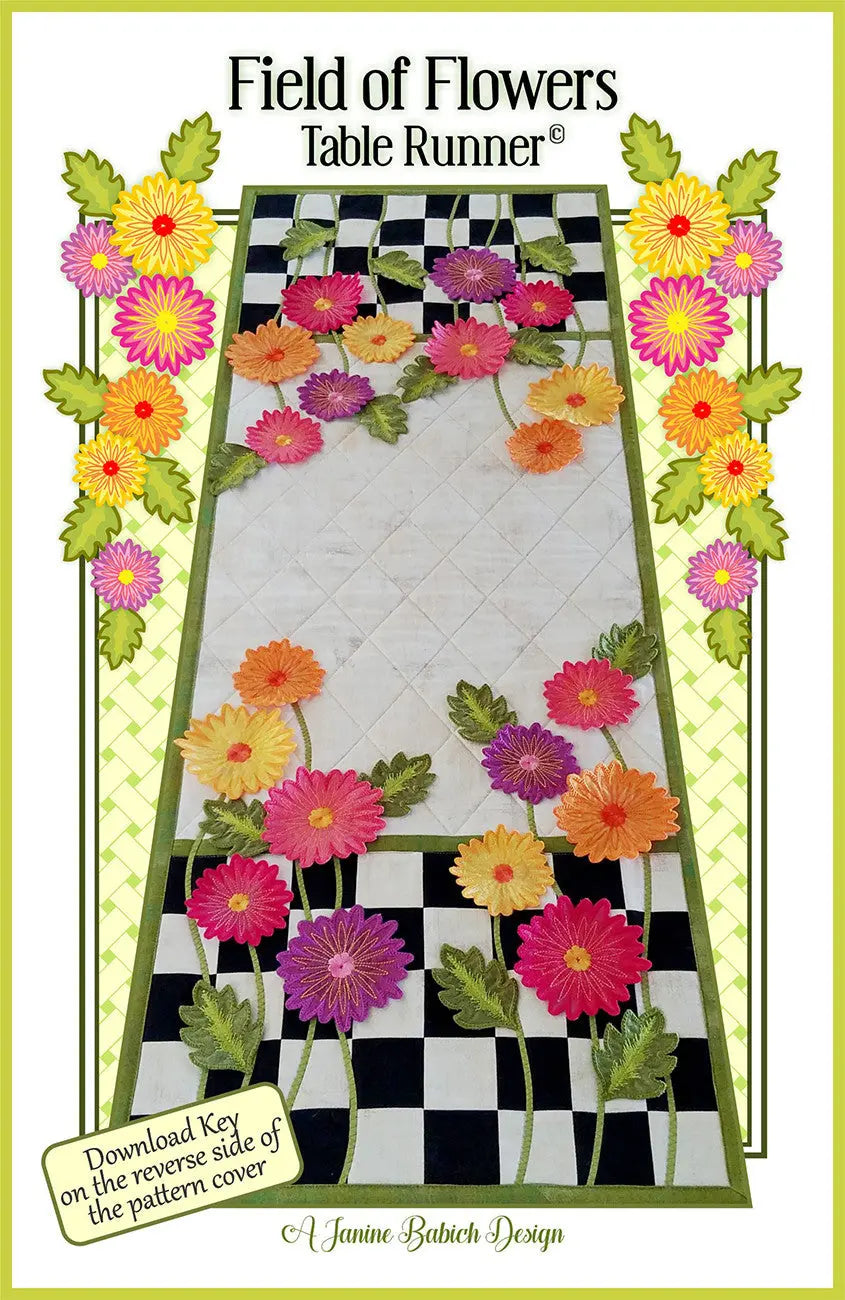 Field of Flowers Table Runner