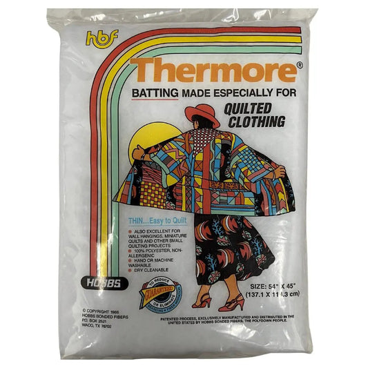 Hobbs Thermore Polyester Batting Package — 54" × 45"