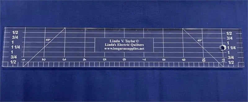 12" x 2" Ruler Template