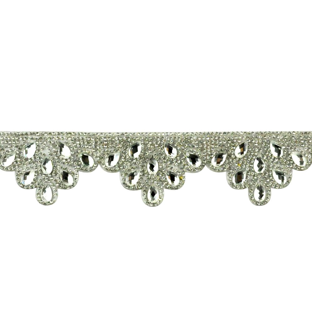 Iron-On Rhinestone Trim BRSY-19-11