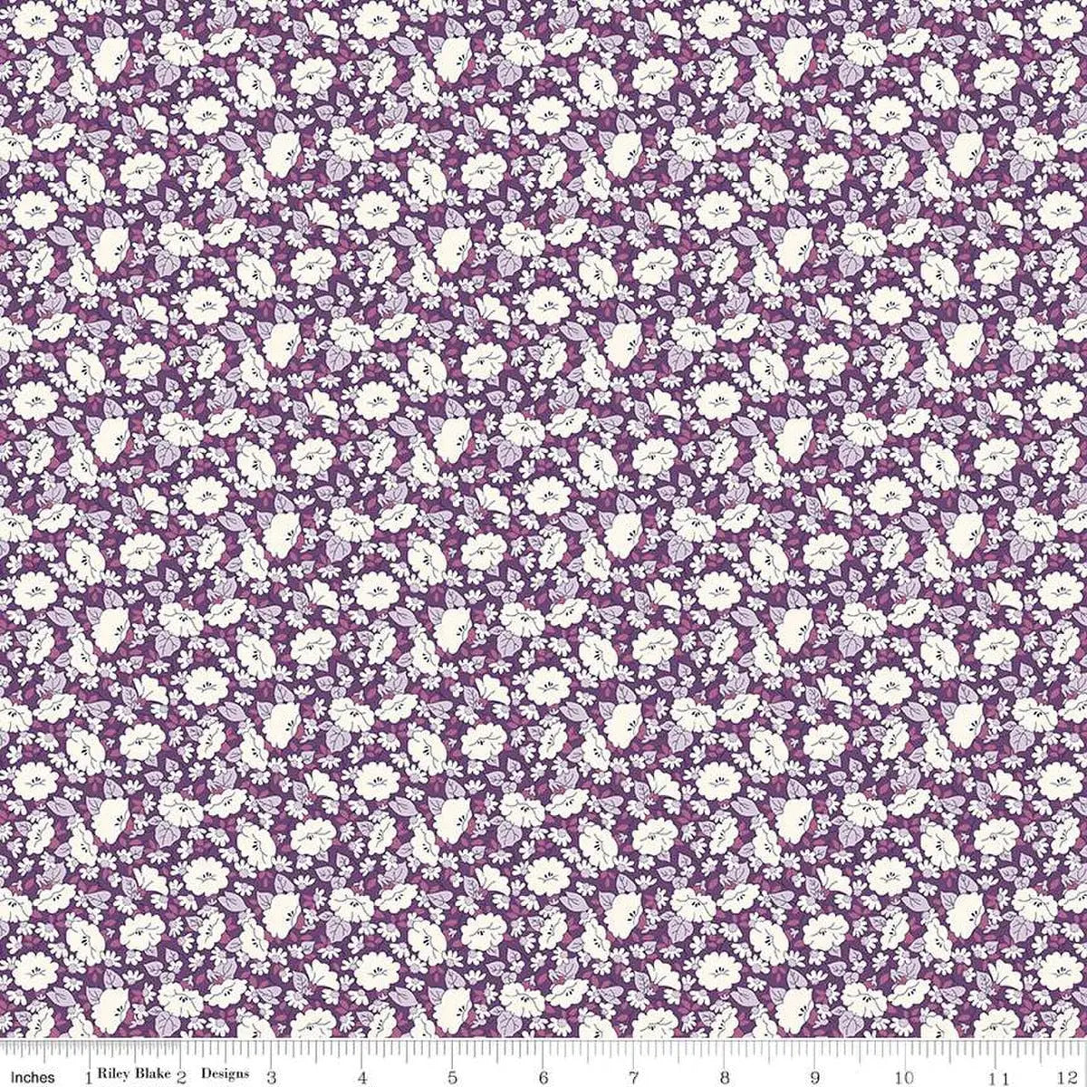 Liberty Tudor Celebration Mayflower Meadow 01667445A 44"/45" Fabric Per Yard