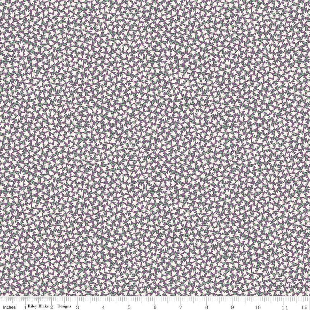 Liberty Tudor Celebration Tudor Tumble 01667447C 44"/45" Fabric Per Yard