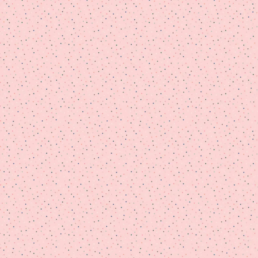 Light Pink Strawberry Lemonade Cotton 44"/45" Fabric Per Yard