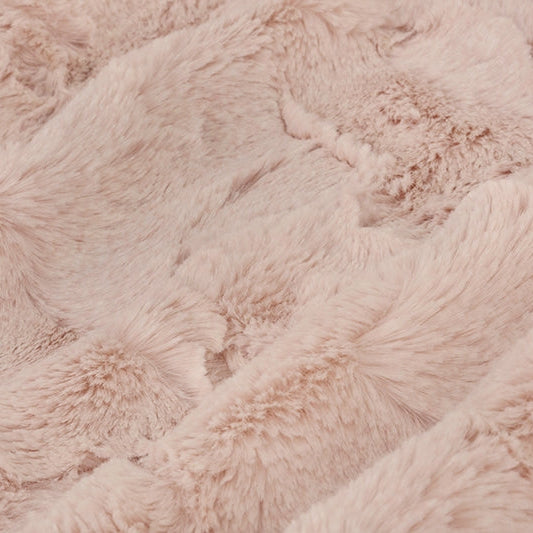Luxe Cuddle Heather Rosewater 58"/60" Fabric per yard