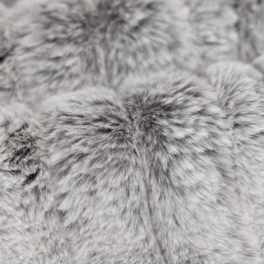 Luxe Cuddle Iced Vienna Graphite 58"/60" Fabric per yard