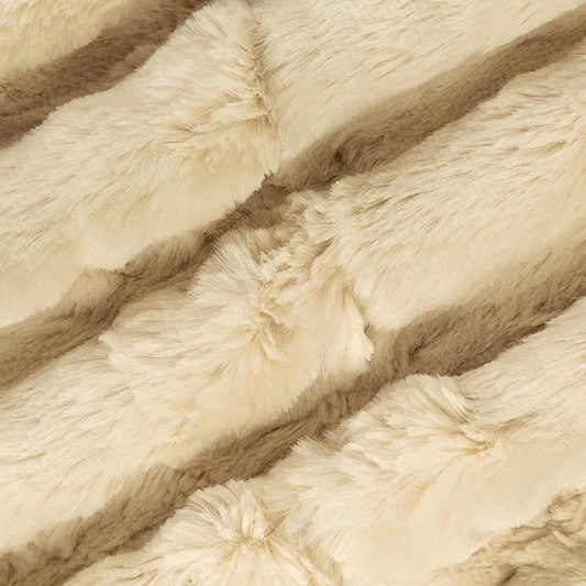 Luxe Cuddle Marble Beige 58"/60" Fabric per yard