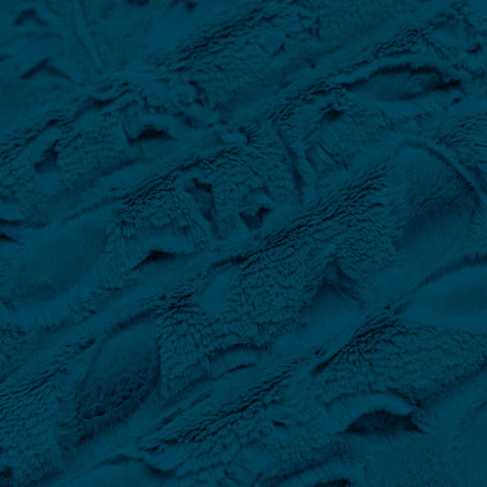 Luxe Cuddle Poppy Bayou 58"/60" Fabric per yard