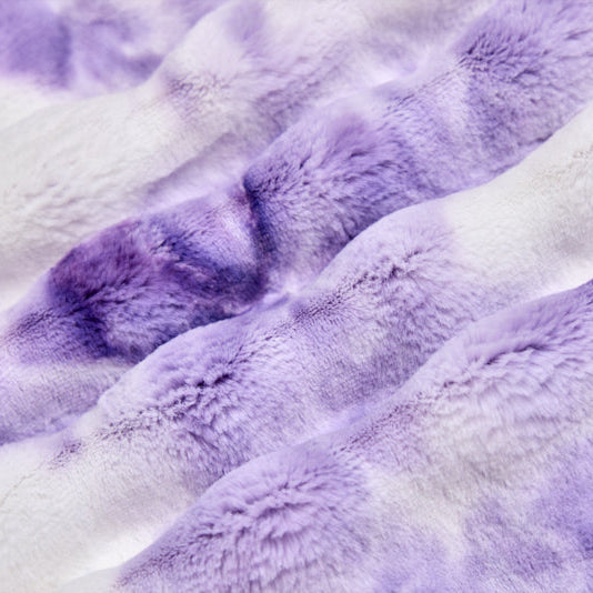Luxe Cuddle Sorbet Powderpuff Bellflower 58"/60" Fabric per yard