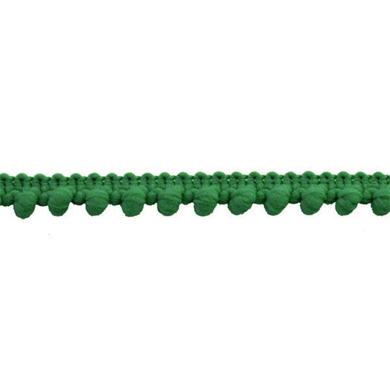Mini Pom Pom Collection - 1/4" width X 25 Yard Roll in Emerald Green