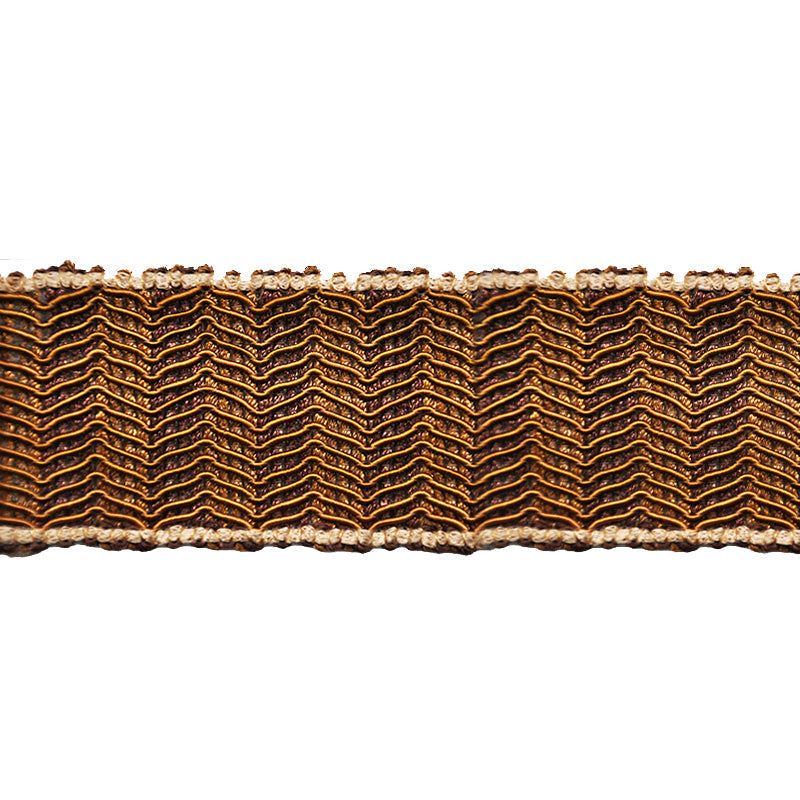 Odyssey Collection - 1 3/4" Width BRAID (25 Yard Roll) - BR-7093-83/36 Bronze and Tan