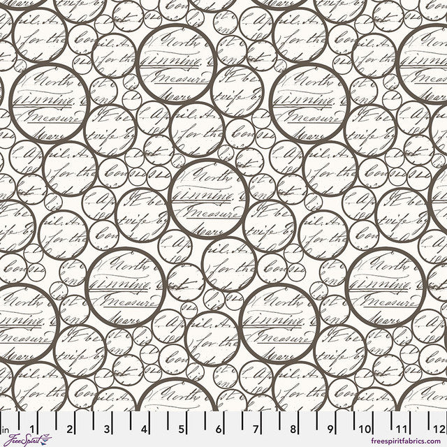 Orbit Paper Stamped Cotton 44"/45" Fabric Per Yard
