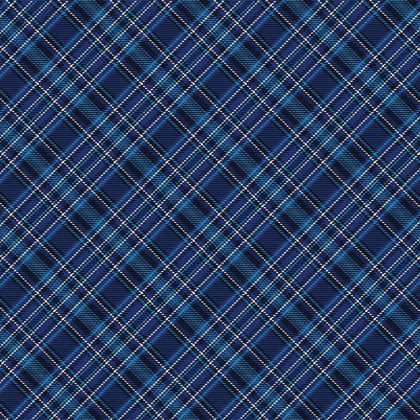 Owl Always Love Tartan Plaid 44"/45" Fabric Per Yard