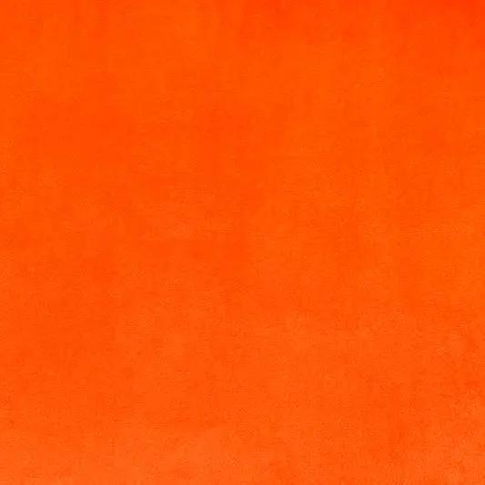 Quilting Cuddle Solid Mandarin 44"/45" Fabric per yard
