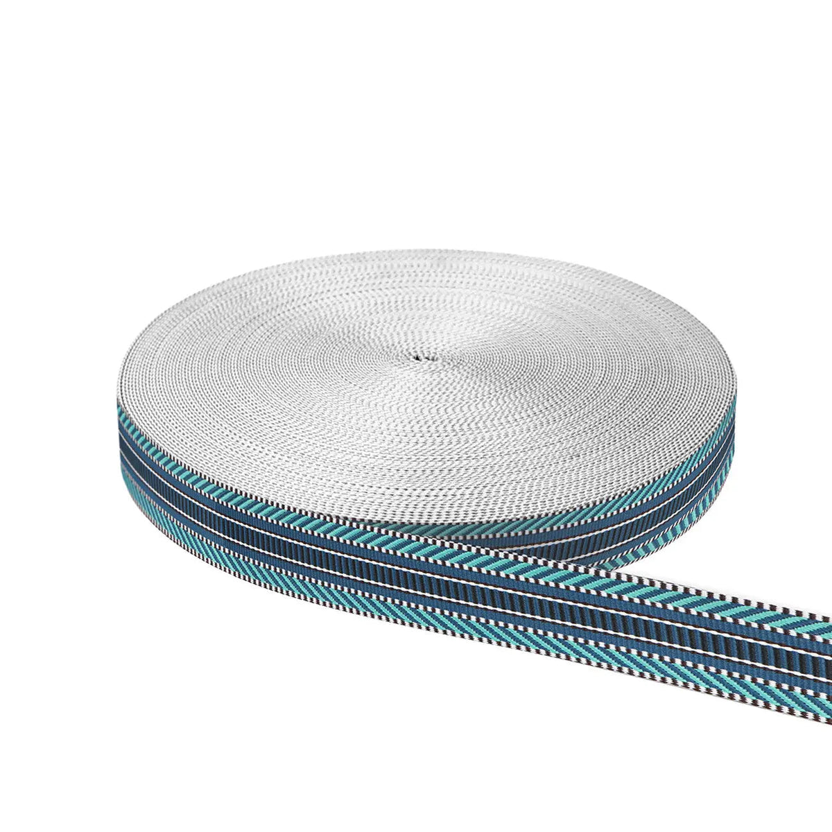 Railroad Track Blues Webbing 1-1/2in x 50yd