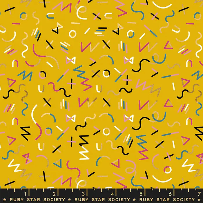 Reign Highness Goldenrod Yellow 44"/45" Fabric Per Yard