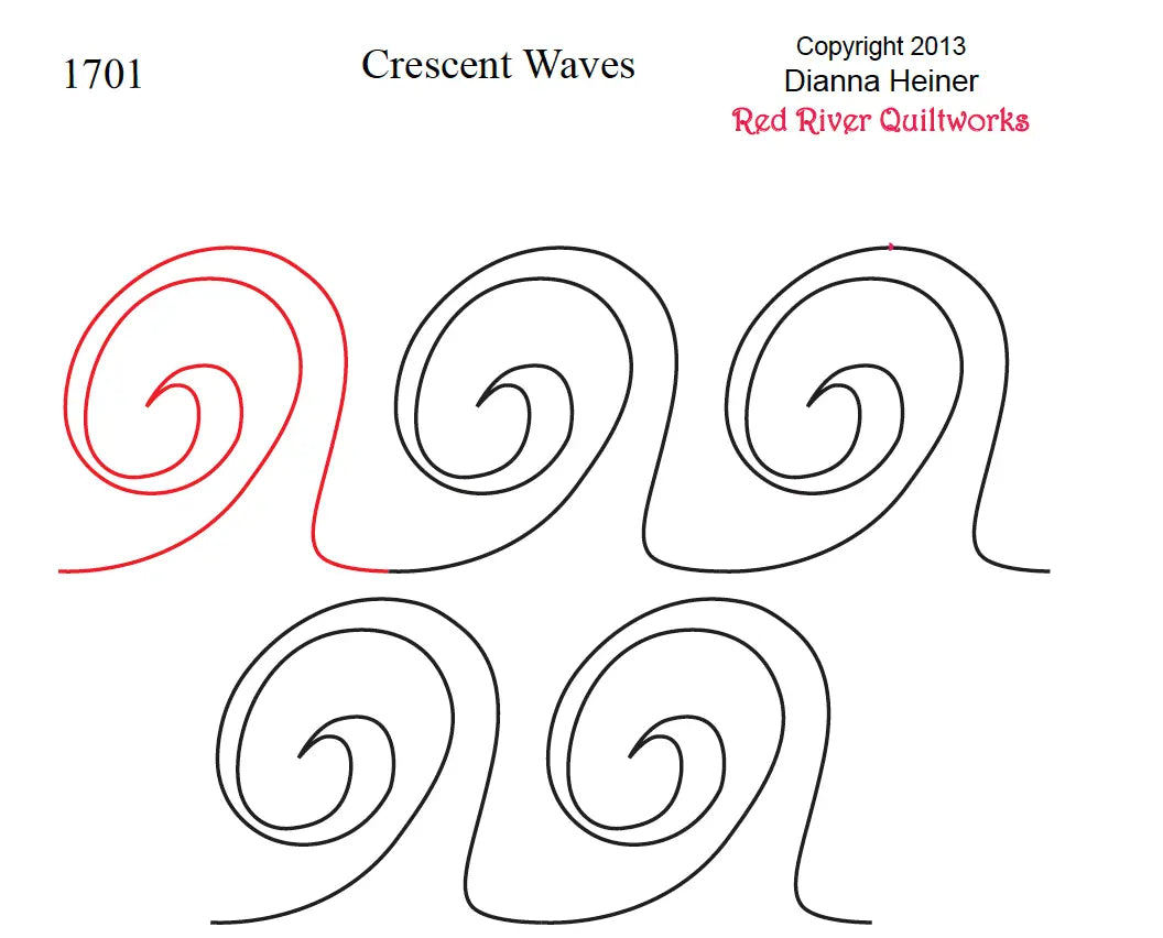1701 Crescent Waves Pantograph