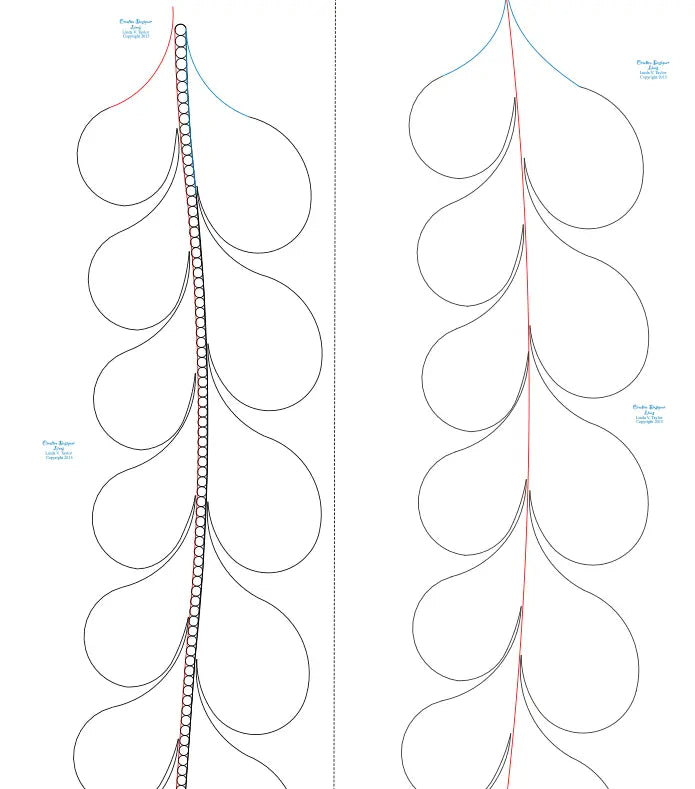 273 Border Base Pantograph by Linda V. Taylor