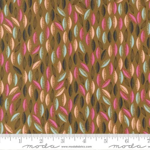 Songbook A New Page Sienna Blenders Leaf 44"/45" Fabric Per Yard
