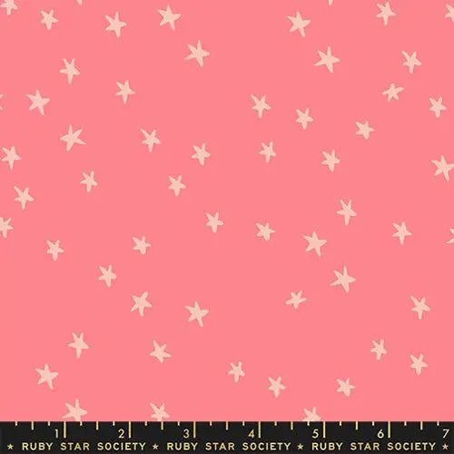 Starry New Watermelon 43"/44" Fabric Per Yard