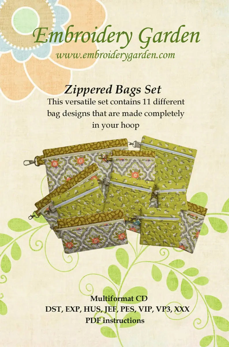 Zippered Bags Set CD