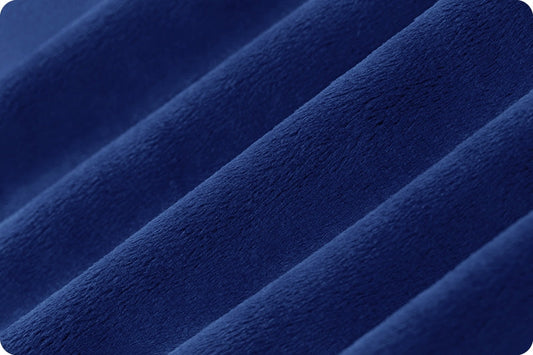 Royal Blue Cuddle 3 58/60" Solid Minky Fabric Per Yard