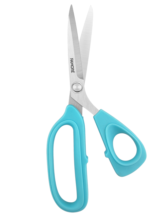 Famore 739 micro-serrated fabric shear with comfort handle