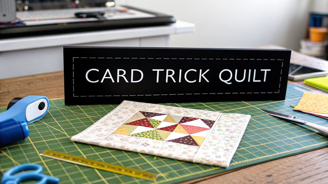 Master the Card Trick Quilt Pattern