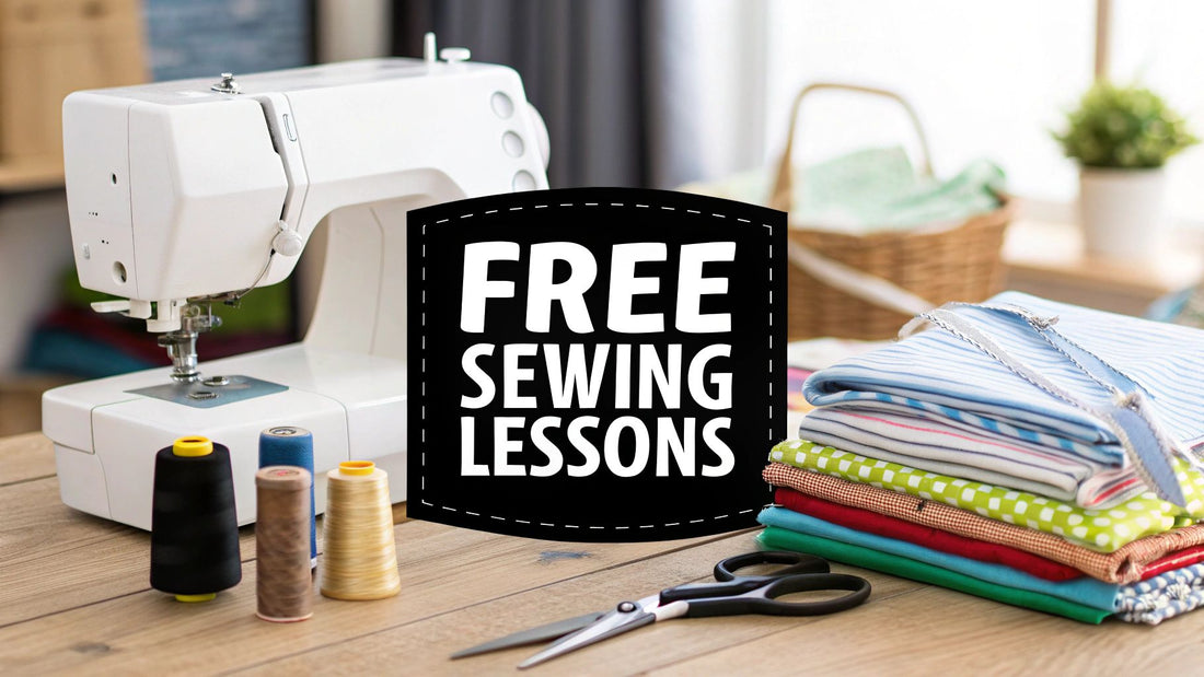 Find the Best Free Sewing Lessons Online