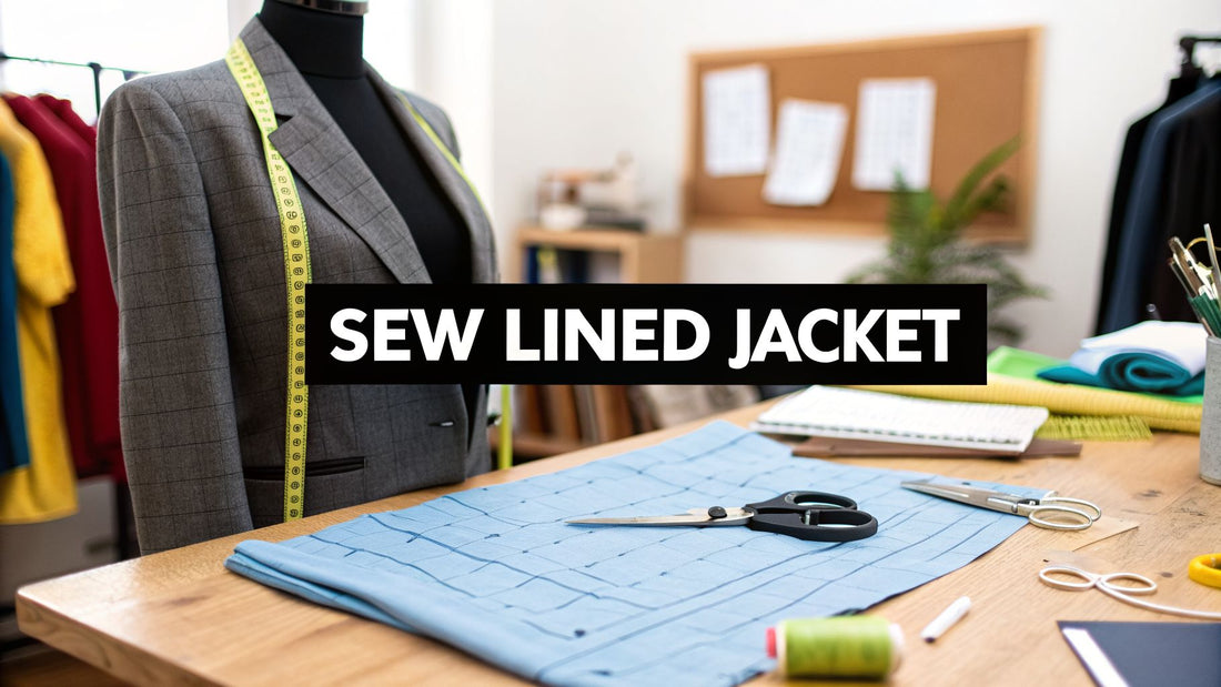 How to Sew a Lined Jacket From Start to Finish