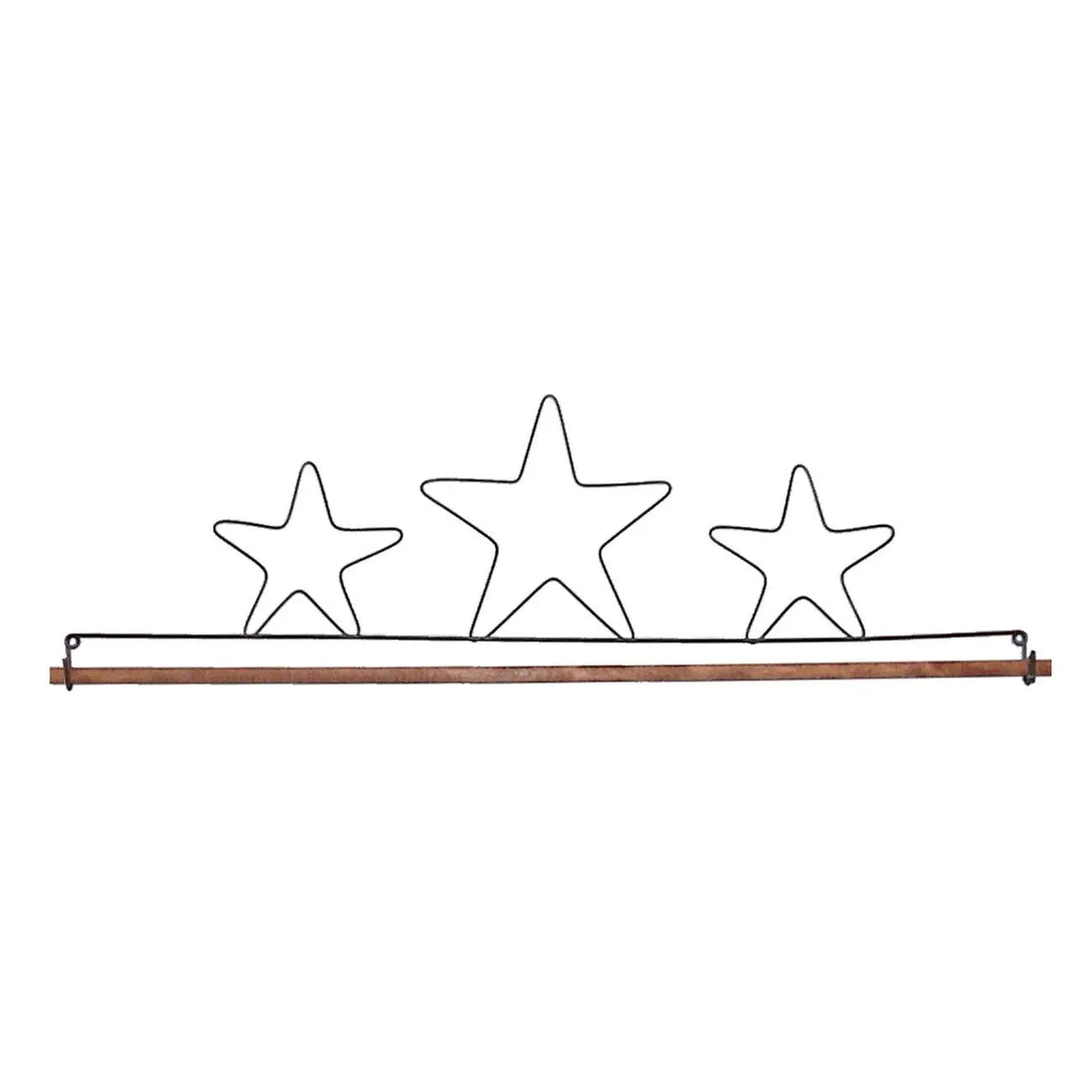 22in Three Stars Fabric Holder